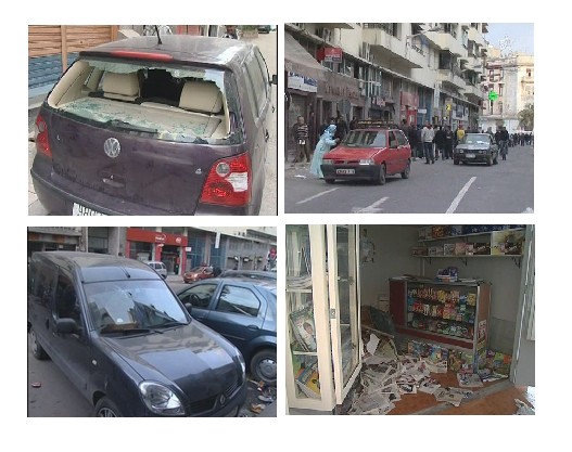كرة القدم تدخل الدار البيضاء في فوضى عارمة: ممتلكات المواطنين في مهب الريح كرة القدم تدخل الدار البيضاء في فوضى عارمة: ممتلكات المواطنين في مهب الريح